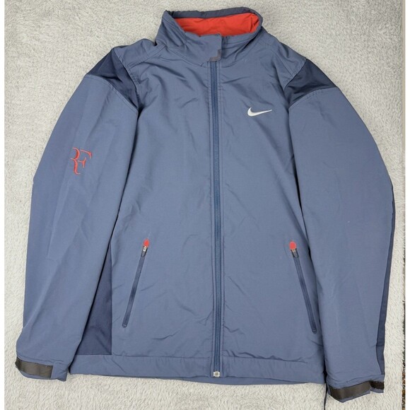 Nike Roger Federer RF 2012 US Open N98 Smash Tennis Jacket Medium Nadal Alcaraz - Picture 1 of 15